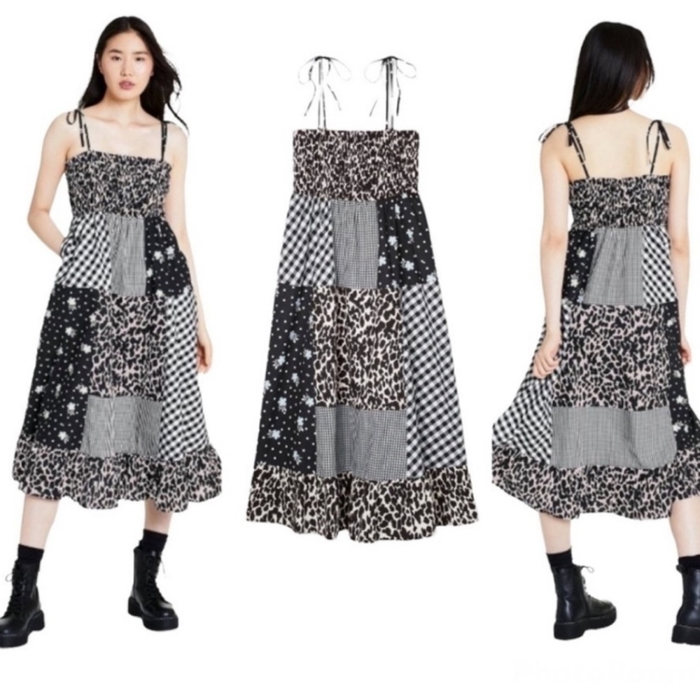 Sandy Liang for Target sleeveless patchwork dress 3XL